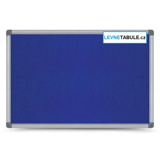 Filcová tabule v hliníkovém rámu CLASSIC (90x60 cm)