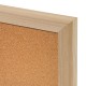 Korková tabule v dřevěném rámu WOOD (120x90 cm)